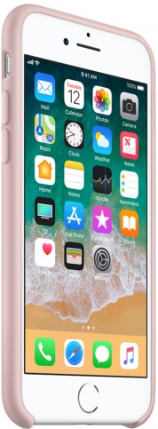 Чехол Silicone Case качество Lux для iPhone 7/8 светло-розовый