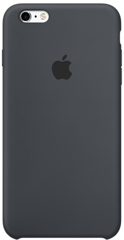 Чехол Silicone Case качество Lux для iPhone 6/6s темно-серый