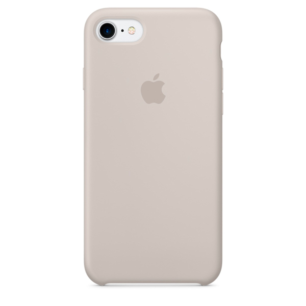 Чехол Silicone Case качество Lux для iPhone 7/8 светло-серый