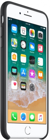 Чехол Silicone Case качество Lux для iPhone 7 Plus/8 Plus черный