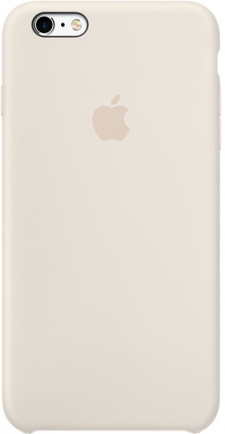 Чехол Silicone Case качество Lux для iPhone 6 Plus/6s Plus бежевый в Тюмени